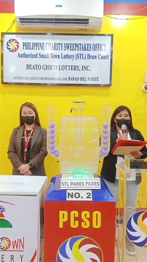 PCSO's STL DAVAO DEL NORTE .